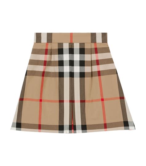 burberry skirt 14 years|Burberry check pleated skirt.